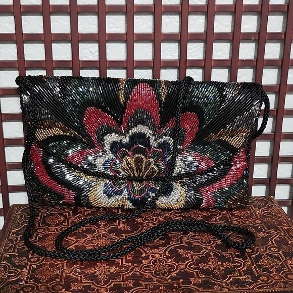 Carla Marchi Sequin Small Purse - Picture 2 of 9